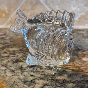 Waterford Crystal Fish Paperweight